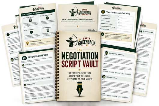 The Negotiation Script Vault™ 100 Scripts to Lower Your Bills & Keep More of Your Money